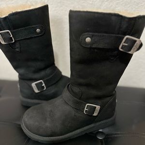 Tall UGG Kensington Suede Buckle Boots